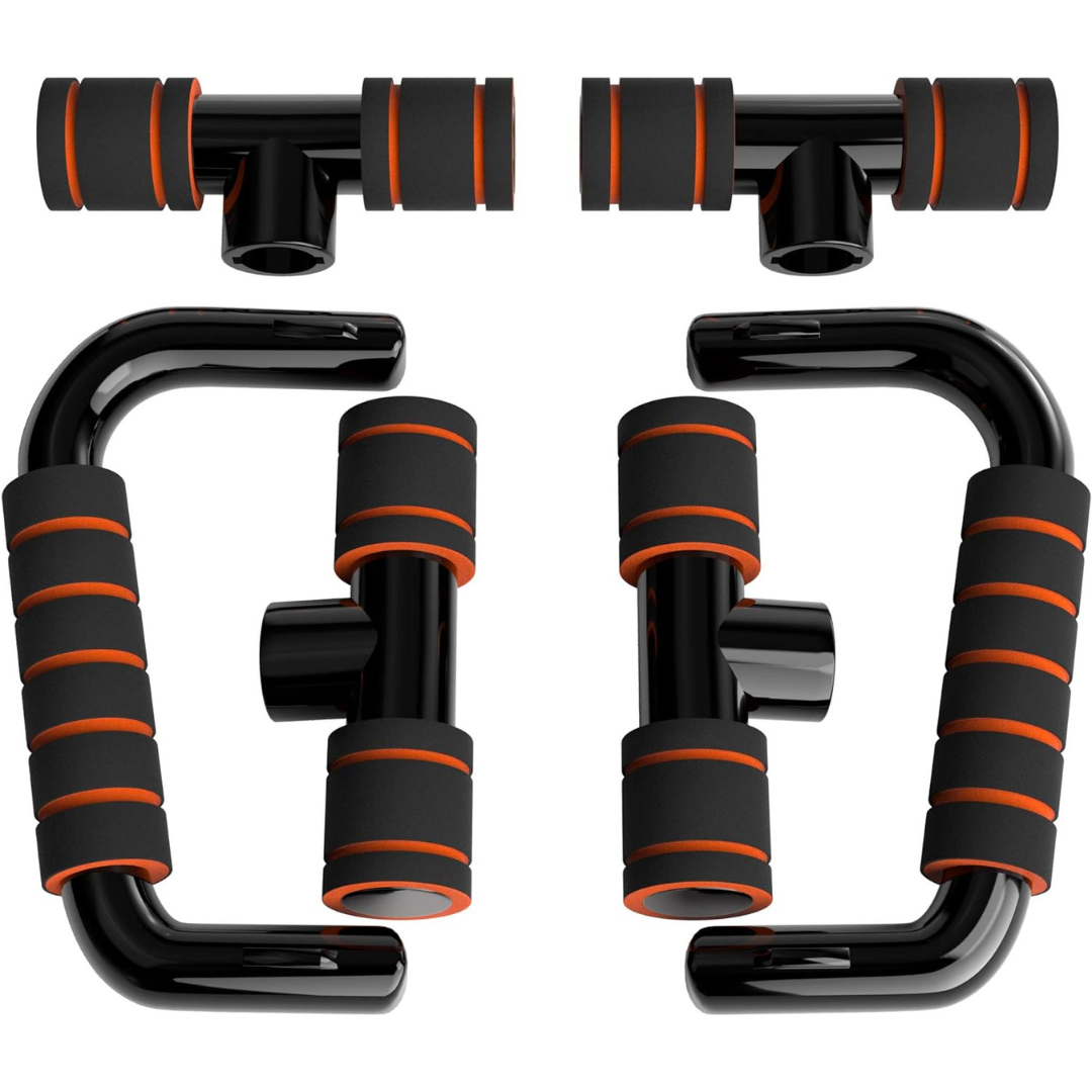Push-Up Stand- Non-Slip, Cushioned Foam Grips - Home Gym Equipment