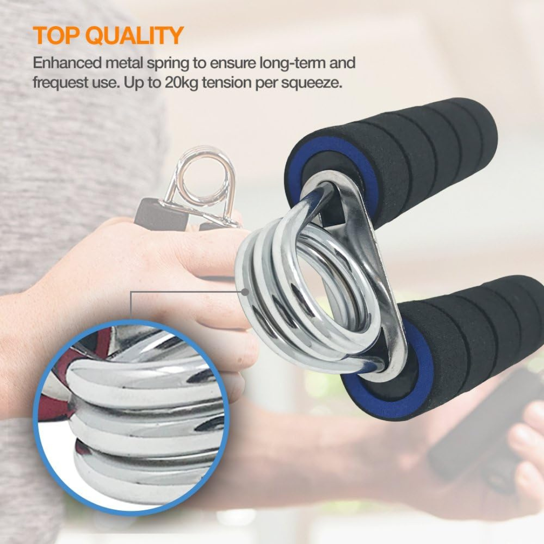 Hand Gripper with Soft Foam Handle - Strengthen Your Grip & Forearms