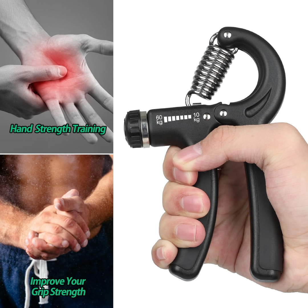 Adjustable Hand Grip Strengthener with Customizable Resistance (10-40kg)