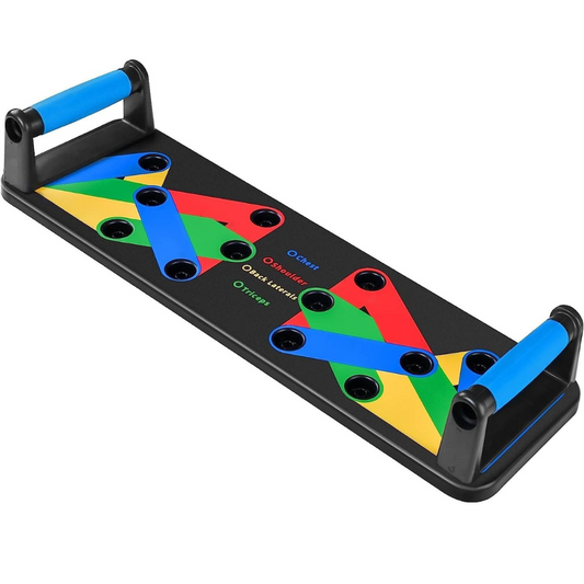 Foldable Pushup Board for Workout-Multifunction 9 in 1 Flexiable Board