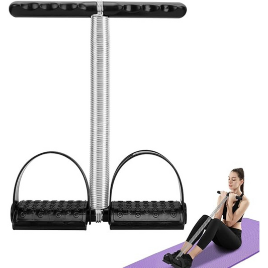 Single Spring Tummy Trimmer | Sit Up Fitness Equipment for Home Gym